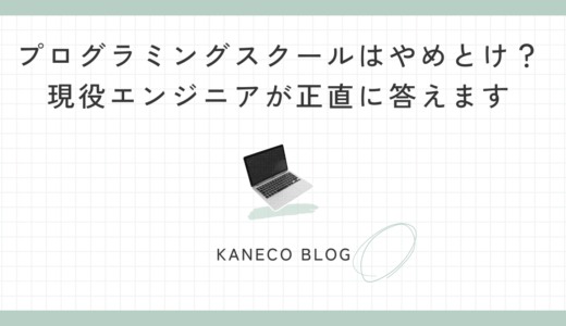 プログラミングスクールはやめとけ？現役エンジニアが正直に答えます